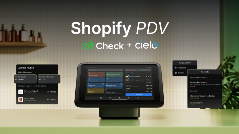 Cielo + Shopify POS: o que a parceria com a Check Commerce significa para o varejo físico brasileiro