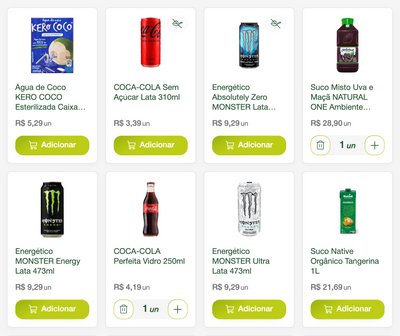 Card demonstrativo de retail media
